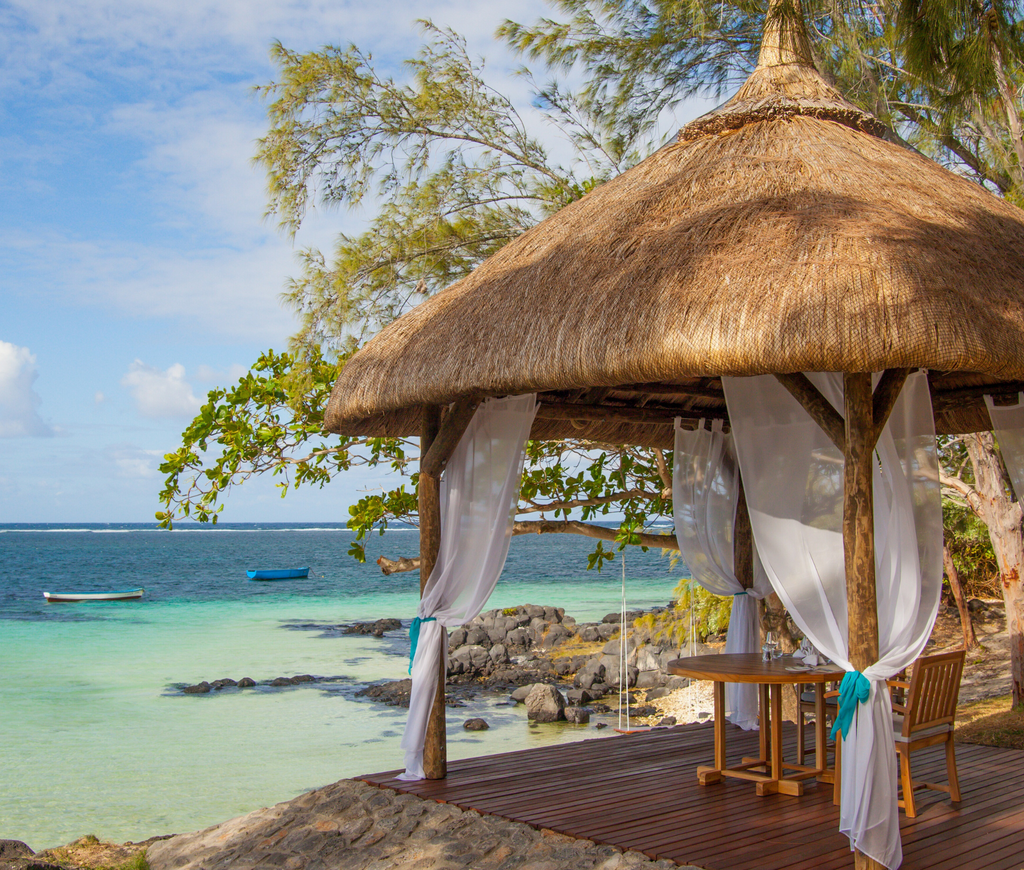 Solona Beach Gazebo Accommodation Mauritius